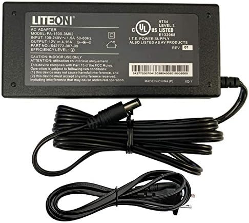 Lite-on ac adapter 12VDC 5A 60W