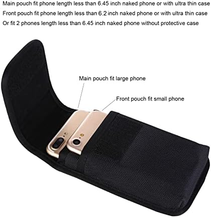 2 torbica za futrolu za mobitel s petljom s kaiševom dvostrukim vertikalnim držačem kućišta za iPhone 11 12 Pro Max, SamusNG Galaxy