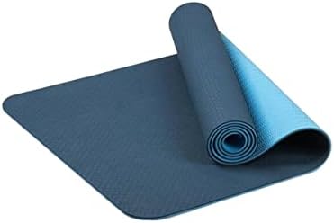Joga prostirka od 6 mm, dvobojna joga prostirka za vježbanje joga pilates Protuklizna prostirka za fitness