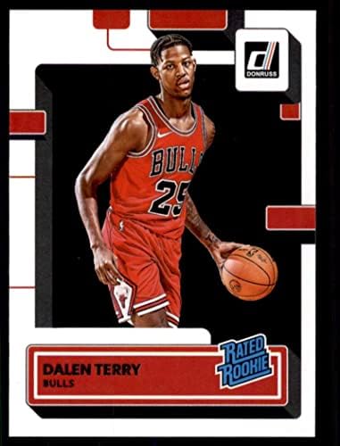 Dalen Terry RC 2022-23 Donruss 218 NM+ -MT+ NBA košarkaški bikovi ocijenjeni rookie