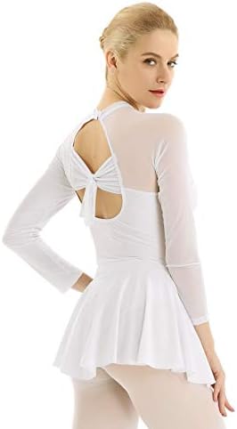 Jeatha ženska lirička figura haljina za klizanje leda suknjena haljina od leotarda baleta plesni kostim