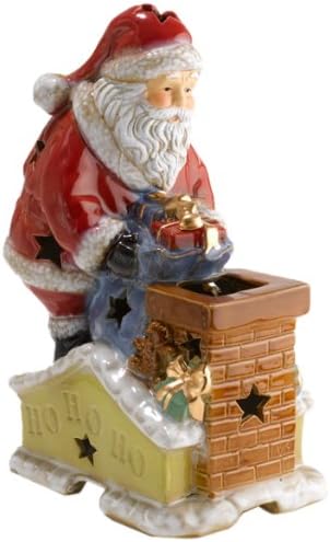 SCENTERRIFIC WQ510099 Djed Mraz i dimnjaka ukrasni keramički miris topliji