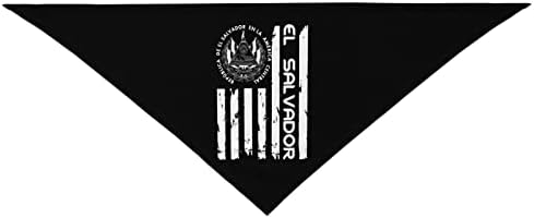 Grb El Salvador USA zastave kućni ljubimac štene štene mačke balakla trokut bibs šal bandana ovratnik zavarnicu mchoice za bilo koji