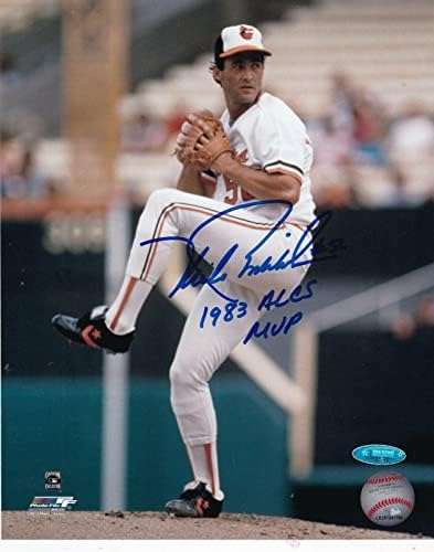 Mike Boddicker Baltimore Orioles 1983 ALCS MVP Akcija potpisano 8x10 - Autografirane MLB fotografije