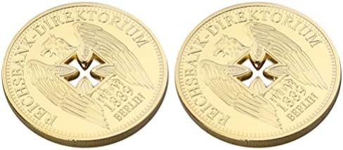 Pretyzoom njemačka carska banka Zlatna komemorativna kovanica Njemačka Cross Eagle Izazovi kolekcionarskih kolekcija memorija Zlatna