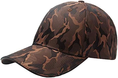 Andongnywell kamuflaža bejzbol kapica camo tata šešir podesiv nestrukturirani polo stil niskog profila bejzbol šešira
