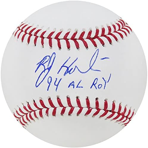 Bob Hamelin potpisao je Rawlings Službeni MLB bejzbol w/94 al Roy - Autografirani bejzbol