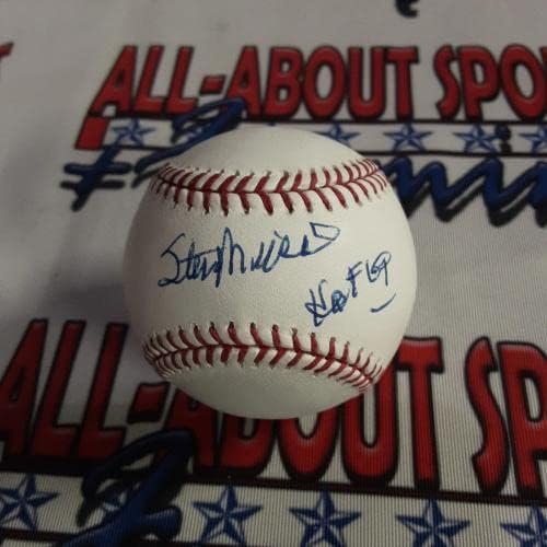 Stan Musial Autentični potpisani bejzbol s natpisom Autografirani Steiner - Autografirani bejzbols