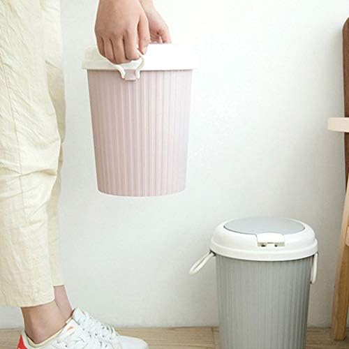 Kanta za smeće prijenosni kanta za smeće s tlačnim poklopcem kuhinjska kanta za smeće dnevni boravak toalet uredski kavez za papir