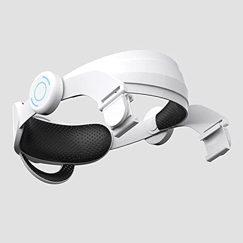 Glavni remen za Oculus Quest 2 pribor, Modjuego 2021 Nova nadogradnja Oculus Quest 2 remen za čelo, podesiva zamjena vrpca za vrpcu