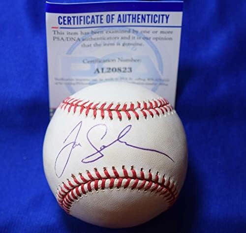 Tim Salmon PSA DNA CoA Autogram American League Oal potpisao bejzbol - Autografirani bejzbols