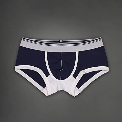 BMISEGM pamučno donje rublje modno Underpants Knickers seksi muške kratke hlače donje rublje hlače tiskane muške ravne muške muške