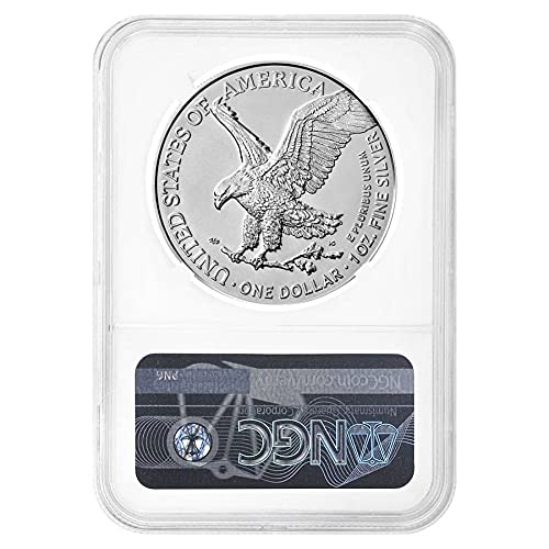 2022 Silver Eagle Early izdaje oznaku Dollar MS69 NGC
