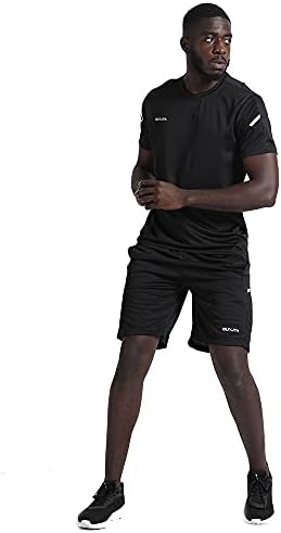 Kupite muške odjeće za vježbanje atletske kratke hlače košulja set 3 paket za košarkaški nogometni trening trening trčanje u teretani