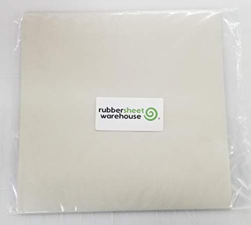 Nitril od bijele gume - .062 debela x 12 x 12 - jastuk i zaštita kao brtva ili obloga u preradi hrane, lako čisti materijali za čišćenje