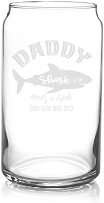 Veracco Tata morski pas treba popiti čašu iz limenke piva smiješni dan oca morskog psa za novog oca Tata