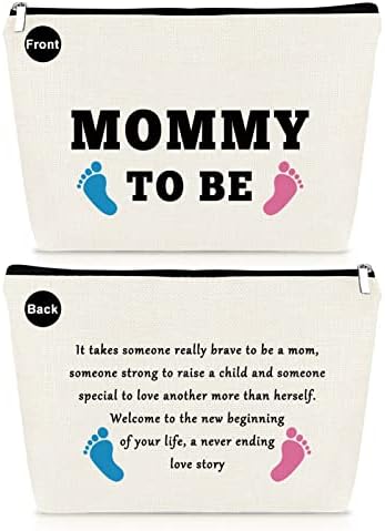 Poklon za buduću mamu poklon za novu mamu mama torba za šminkanje poklon za mamu za Majčin dan poklon za mamu prvi put najava trudnoće