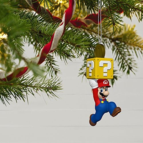 Hallmark 1595QXI1412 Nintendo Mario Bros. Mario Keeping božićni ukrasi