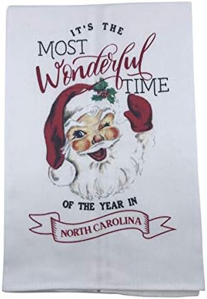 Blato pita Sjeverna Karolina prekrasno vrijeme božićni ručnik