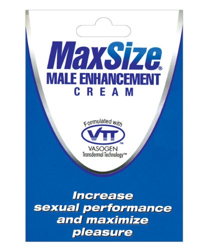 Maksna veličina muško poboljšanje krema - pojedinačni paket