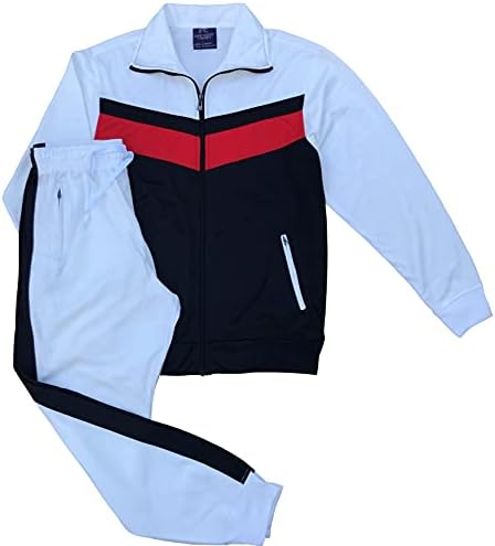 Royal Threads Canada Muški aktivni Daily Wear Tracksuit Jogger Track Jacket & Track hlače Jogging odijelo