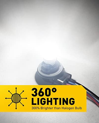 2023 nadograđena 7443 LED svjetla za vožnju unazad 6000 mm bijela 350% svjetlija, 7440 7444 7441 LED svjetla za stražnja svjetla, svjetla