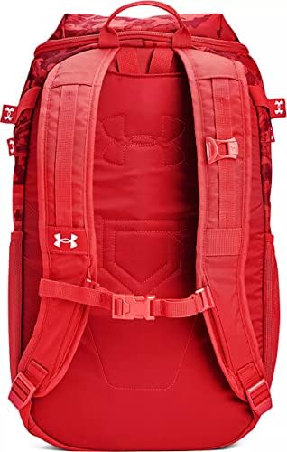 Under Armour Utility Baseball Backpack Print, crveni / / bijeli, jedna veličina odgovara svima