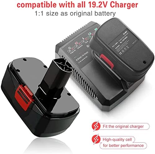 Nadograđeni 2 pakiranja C3 Zamjenska baterija kompatibilna s majstorom 19,2 Volt baterija 3.6ah Diehard 130279005 130279003 315.113753
