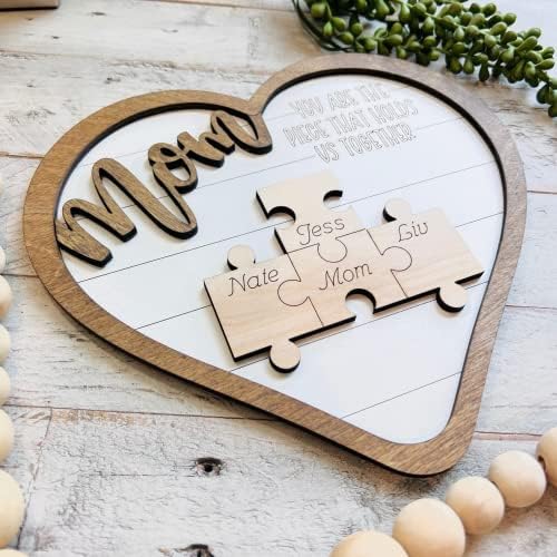 Puzzle ploča za Majčin dan / poklon za Majčin dan / personalizirani poklon za Majčin dan / poklon za Majčin dan