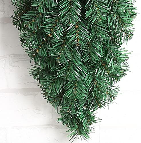 Lymoh božićni naopako drveno golo drveće Unutrašnjost zid zelena PVC ukrasni drveti božićni zid Viseći ukrasi cal_queen 120 cm