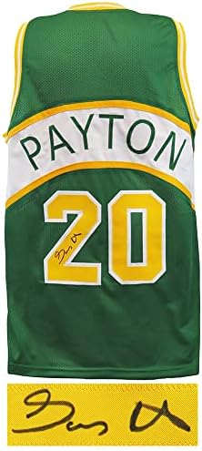 Gary Payton potpisao je Green Backback prilagođeni košarkaški dres