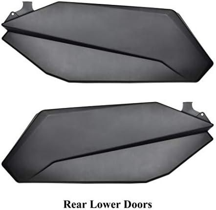 Komplet za donja vrata za Can-Am X3 Max, Sautvs donje vrata ubacuje ploče s ugrađenim metalnim okvirom za Can Am Maverick X3 Max RS