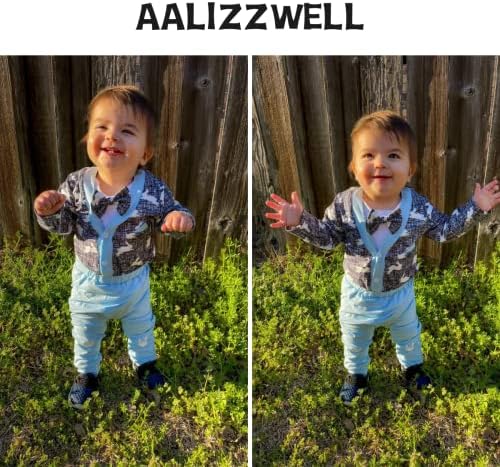 Aalizzwell novorođenčad Dječaci za dječake uskrsne odjeće