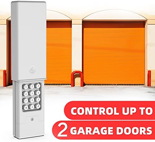 Tipkovnica garažnih vrata bežična tipkovnica bez ključa radi sa svim glavnim brandom Chamberlain/Liftmaster/Craftsman/Genie/Linear