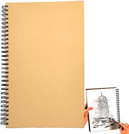 Profesionalni crtežni papir skica/debeli papir za bilježnice Sketch Skič jastučića/olovka Crtanje bilježnice/idealno za djecu, početnici,