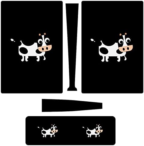 Slatka krava 3pcs naljepnica cijelog tijela naljepnica za PS5 Digital Edition za PS5 konzolu i kontroler