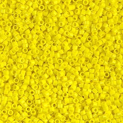 50 grama perli 11/0 neprozirna Žuta vrećica za rasuti materijal 90721-50