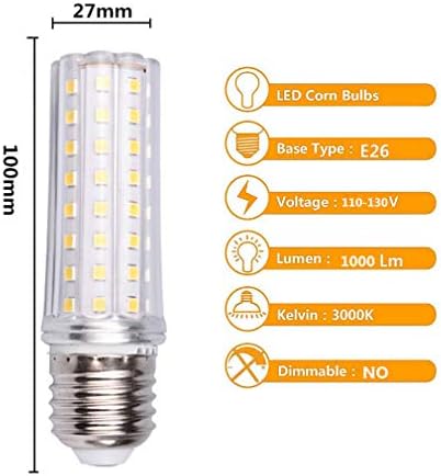 LED žarulja od 926, 10 vata kukuruzne žarulje od 926, ekvivalent žarulje sa žarnom niti od 100 vata, LED kukuruzna svjetiljka od 1000