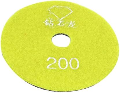 X-DERE 3,9 promjera Grit 200 pločica kamena mokro poljski brusilica dijamantska jastučić za poliranje (3,9 '' promjera grit 200 pločica