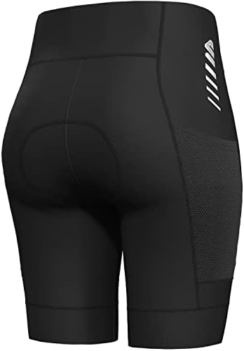 Lo.gas biciklističke kratke hlače žene podstavljene biciklističke kratke hlače ženke s jastukom 3D gel jastučića biciklističke kratke