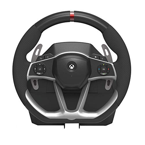 Hori Wired Force Povratne informacije Racing Wheel DLX - upravljač s vibracijskim tutnjavom i pedalima - Xbox Series X - Xbox One