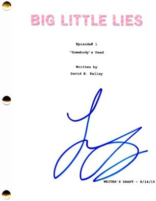 Laura Dern potpisala je autogram - Big Little Lies Full Pilot scenarij - Nicole Kidman, Reese Witherspoon, Shailene Woodley, Zoe Kravitz,