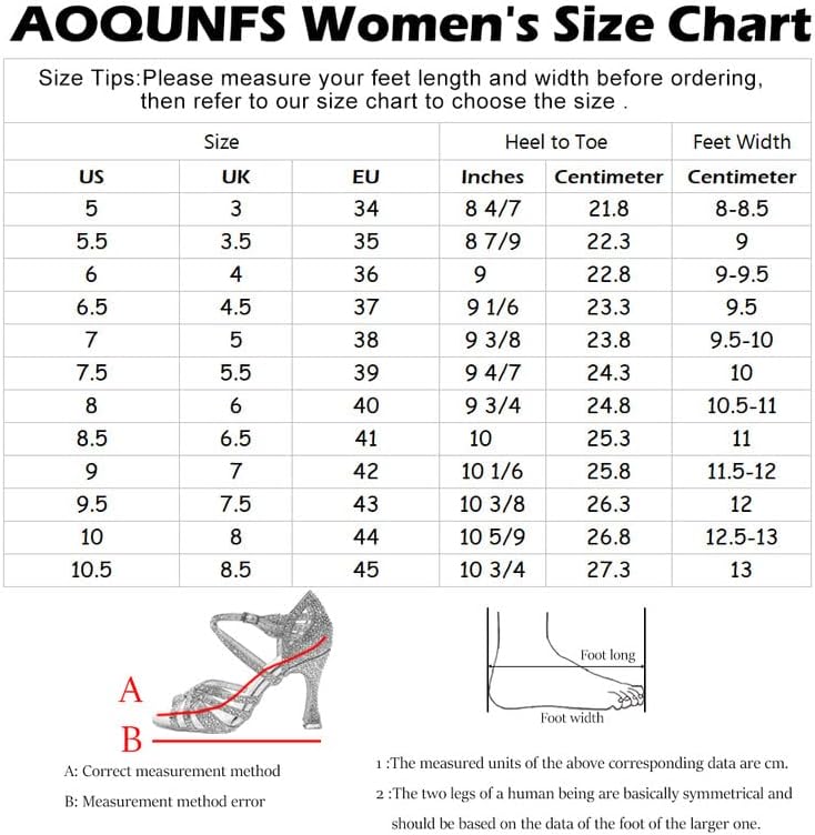 AOQUNFS Ženske plesne čizme potpetice suede sole latino salsa plesne cipele s patentnim zatvaračem, model qjw7232