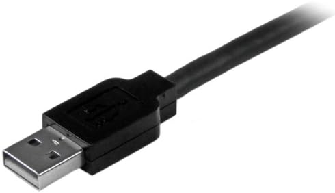 Startech.com 15m / 50 ft Aktivni USB 2.0 A do B kabel - dugačak 15 m USB kabel - 50 ft USB kabel pisača - 1x USB A, 1x USB B - Black