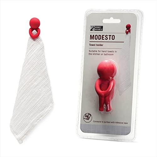 Modesto: Držač ručnika/kuhinjski ručnik vješalica/zabavna silikonska figura stisak ručnika/za ručnike od strane majmuna
