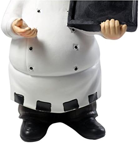 Kiaotime 98915HB talijanski kuhar figurice kuhinjski dekor s chef counter counter counter counter chef figurica kolekcionarskog kuhinjskog