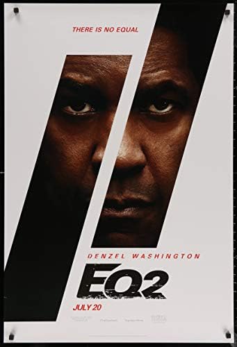 Equalizer 2-27x40 d/s Originalni filmski plakat One Sheet 2018 Denzel Washington