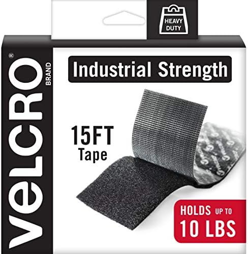 Velcro Brand Extreme Outdoor Teška traka | 10ft x 1 u | Drži vrpcu od 15 funti i teške dužnosti s ljepilom | 15 ft x 2 u | Drži 10