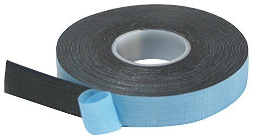 Maxi maxi-915l-001-1.5 Visoko uskladiva rana na teškim tkanim polima, 2 x 30 ', crno samozaposleni, etilen propilen guma, plava