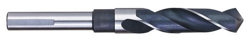 Titan SD92553 Silver i deming bušilica s velikim brzinama, 1/2 SHANK, 3 stana, 53/64 Veličina, točka kuta od 118 stupnjeva, 6 Ukupna